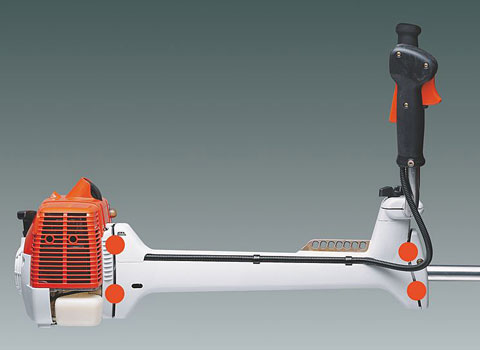 Vierpunts antivibratiesysteem