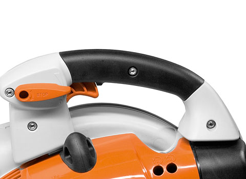 Eenhandige bediening met zachte handgreep