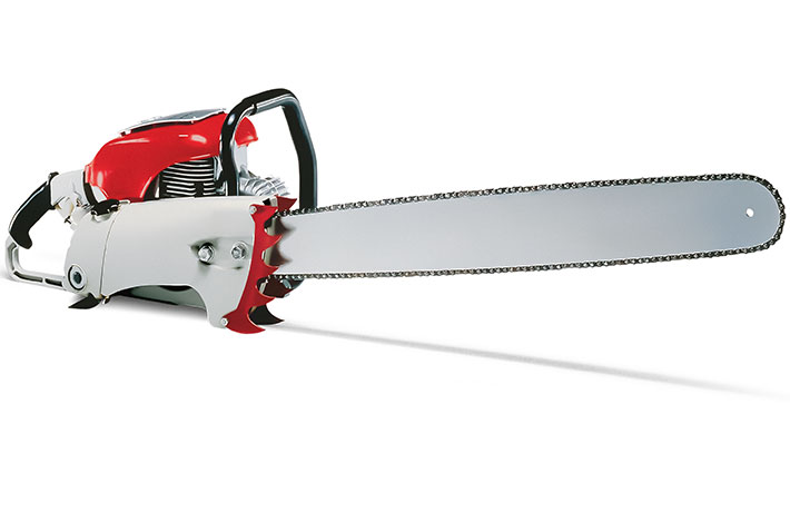 Historische kettingzaag model type Contra