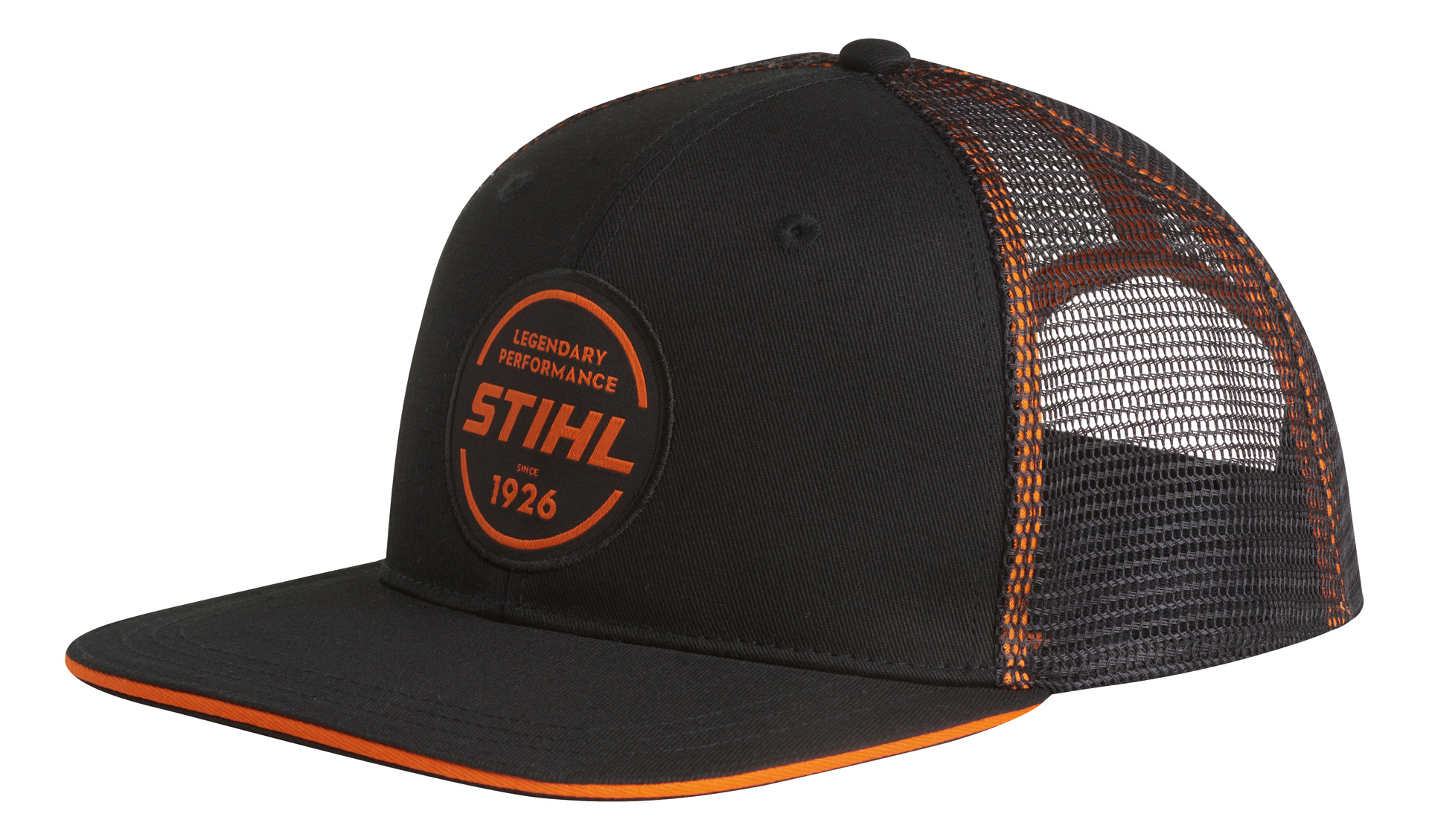 Trucker-pet LOGO CIRCLE zwart