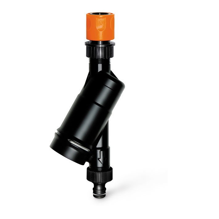 Terugloopbeveiliging inclusief koppelingen 3/4 "