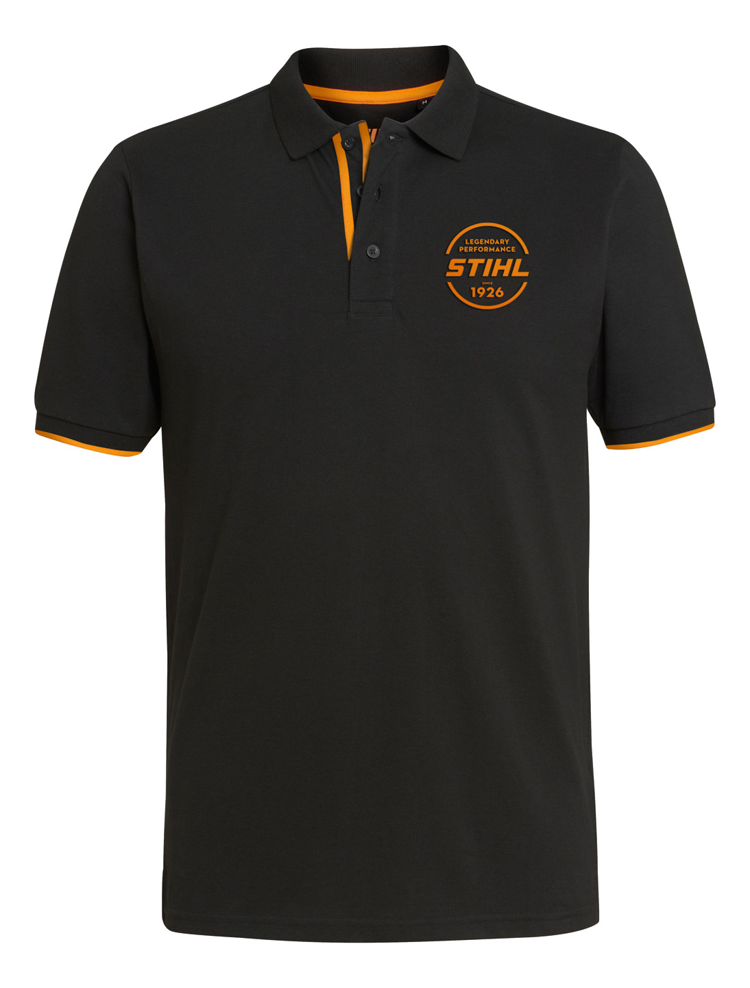 Poloshirt LOGO CIRCLE zwart