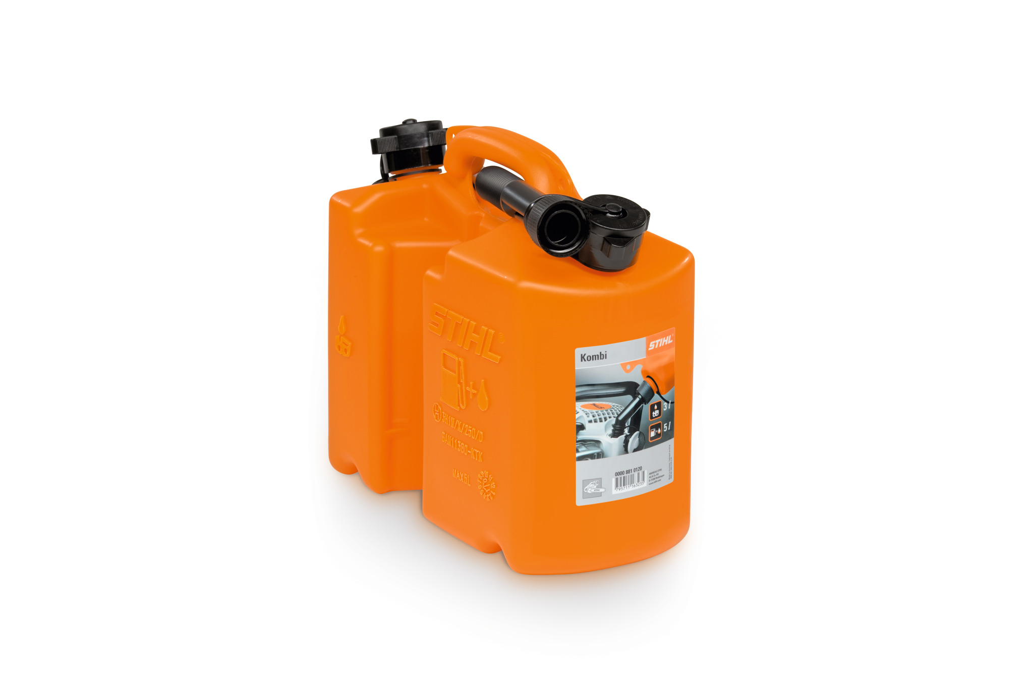 Combi-jerrycan, oranje, standaard