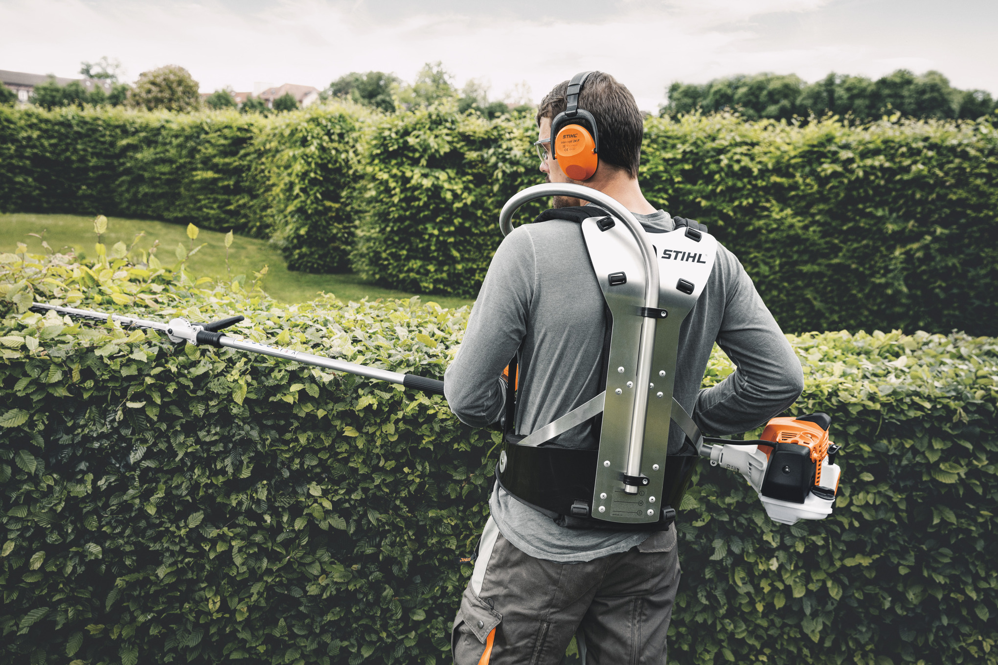 HL benzineheggenschaar op steel | STIHL