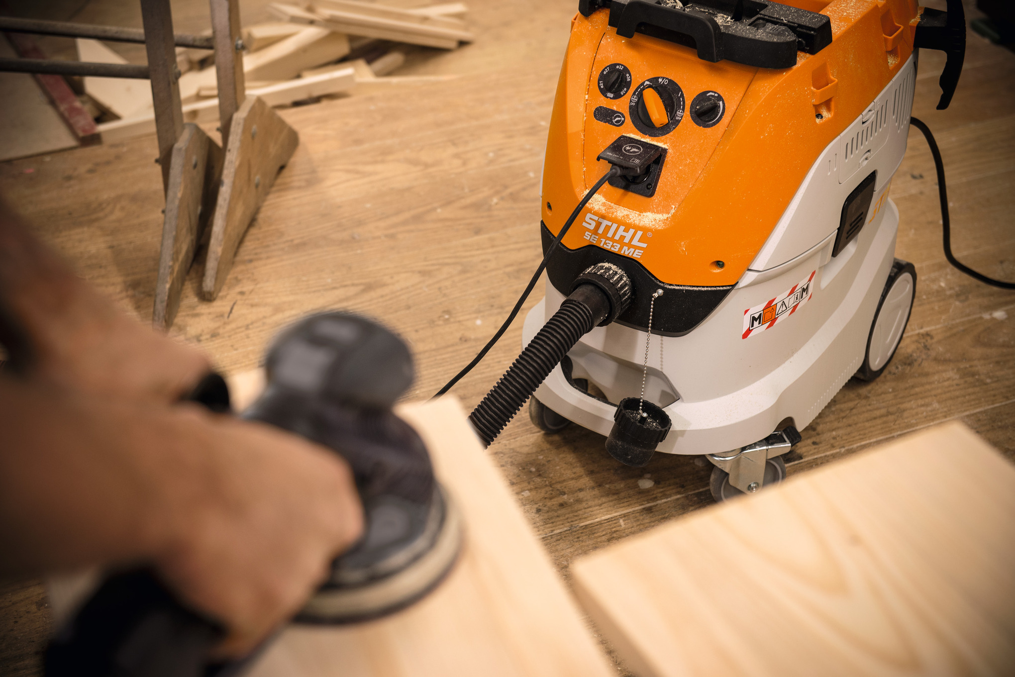 Afzuiging met automatische inschakeling