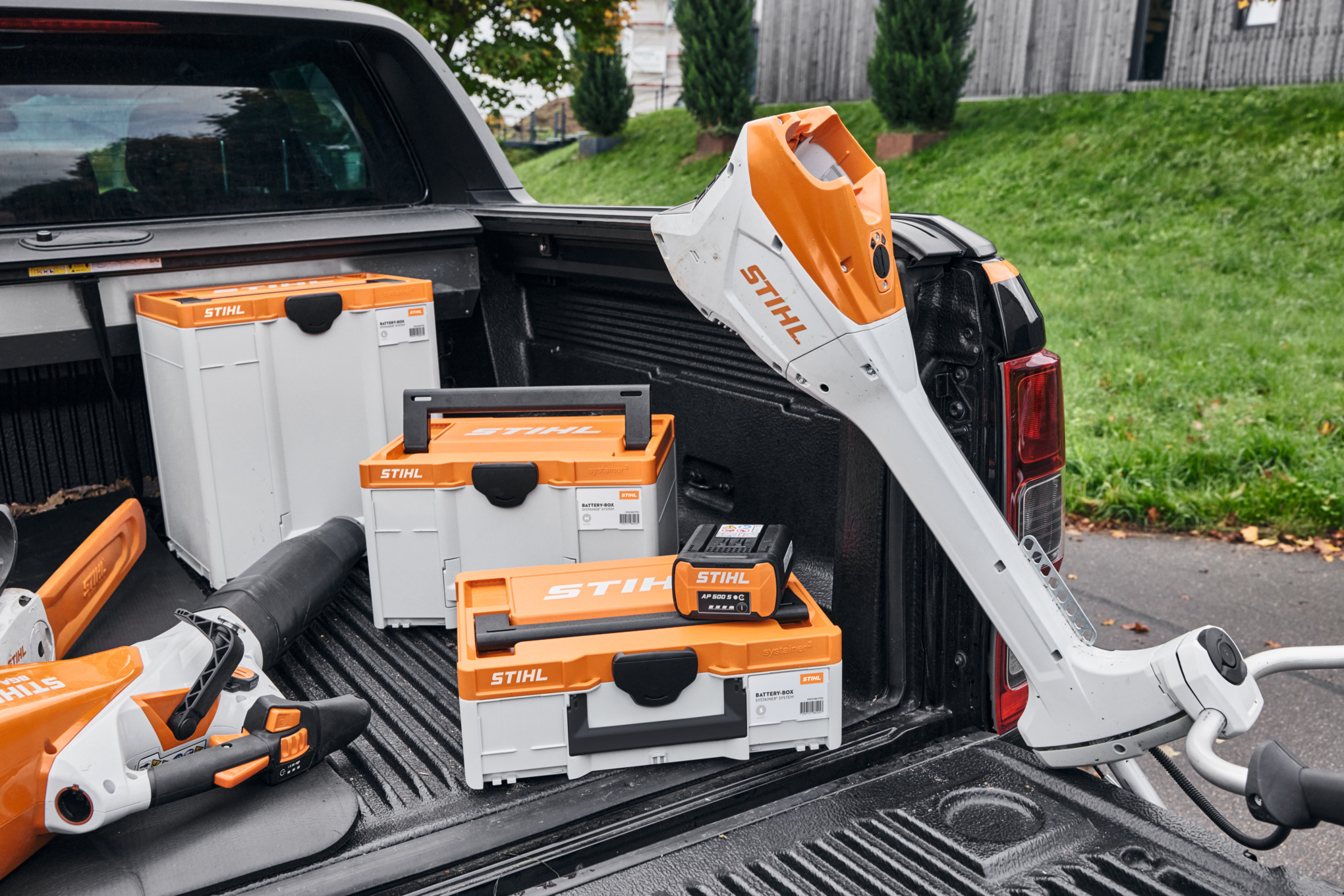 ACTIESET Accubox S met 3 AP 500 S accu's en 1 AL 501 lader
